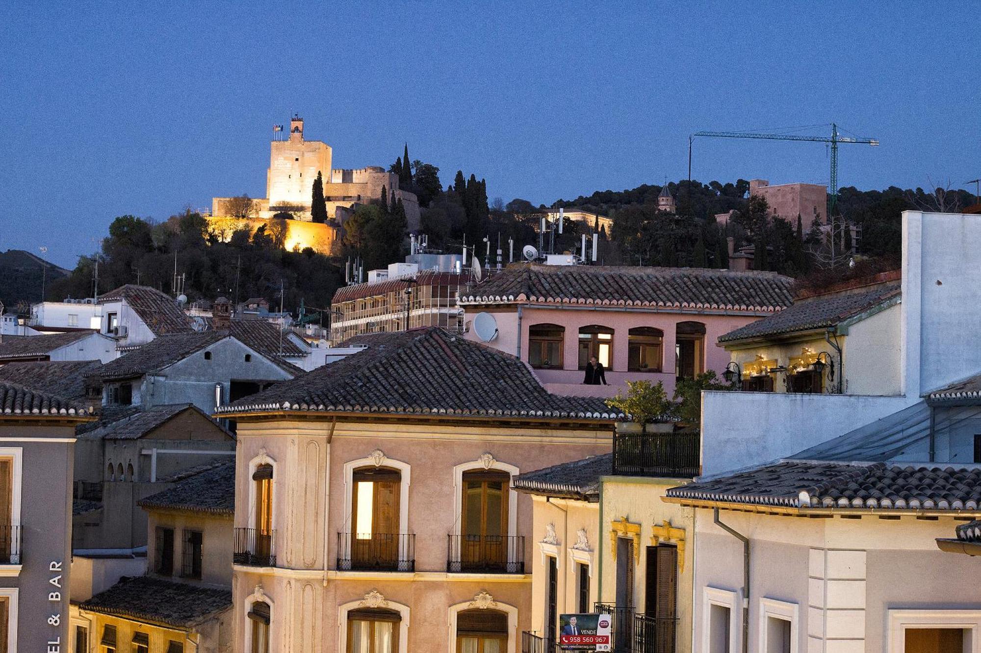 Bibrambla Penthouse Over Cathedral Lejlighed Granada Eksteriør billede